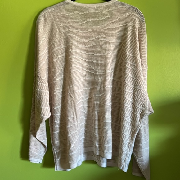 NWT J Jill Pure Jill Wheat Long Sleeve Crew Neck Lite Sweater Size L Tall - Picture 5 of 6